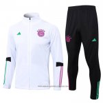 Tuta da Track Giacca Bayern Monaco 23/24 Bianco