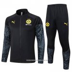 Tuta da Track Giacca Borussia Dortmund 2023/24 Nero