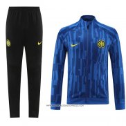 Tuta da Track Giacca Inter 2023-24 Blu