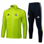 Tuta da Track Giacca Real Madrid 25/26 Bambino Verde