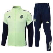 Tuta da Track Giacca Real Madrid 25-26 Bambino Verde