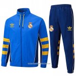 Chandal de Giacca a Vento Real Madrid 25/26 Blu