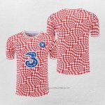 Maglia Allenamento Chelsea 22/23 Rosso e Bianco