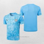 Maglia Allenamento Manchester City 25/26 Blu