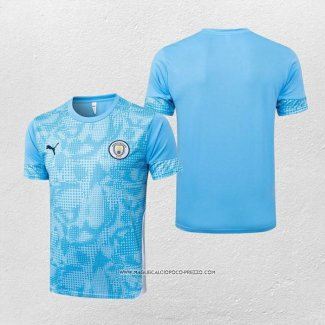 Maglia Allenamento Manchester City 25/26 Blu