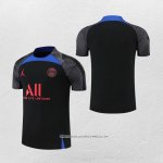 Maglia Allenamento Paris Saint-Germain 22/23 Nero e Blu