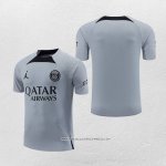 Maglia Allenamento Paris Saint-Germain Jordan 22/23 Grigio