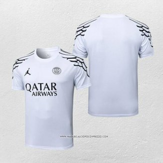 Maglia Allenamento Paris Saint-Germain Jordan 25/26 Bianco