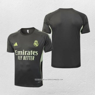 Maglia Allenamento Real Madrid 25/26 Grigio Verde