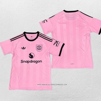 Maglia Manchester United Portiere 25/26 Rosa