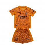 Maglia Milan Portiere 25/26 Bambino Arancione