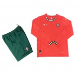 Prima Maglia Portogallo Bambino Manica Lunga 2025