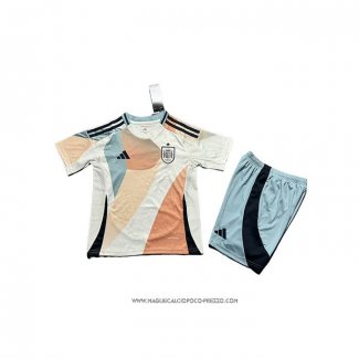 Seconda Maglia Spagna Bambino Euro 2025