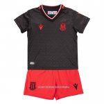 Seconda Maglia Stoke City 22/23 Bambino Nero