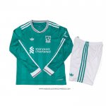 Terza Maglia Liverpool 25/26 Bambino Manica Lunga