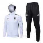 Tuta con Cappuccio Real Madrid 22/23 Bianco