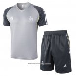 Tuta da Track Atletico Mineiro Manica Corta Grigio - Pantaloncini 24-25