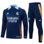 Tuta da Track Felpa Real Madrid 2024 Blu -25