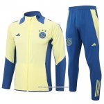 Tuta da Track Giacca Ajax 24/25 Bambino Giallo
