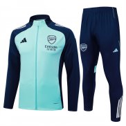 Tuta da Track Giacca Arsenal 25/26 Bambino Verde