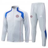 Tuta da Track Giacca Bayern Monaco 25/26 Bambino Grigio
