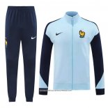 Tuta da Track Giacca Francia Bambino Azzurro 24-25