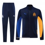 Tuta da Track Giacca Olympique Marsiglia 2024 Blu -25
