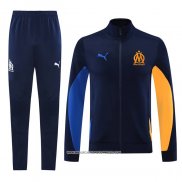 Tuta da Track Giacca Olympique Marsiglia 2024 Blu -25