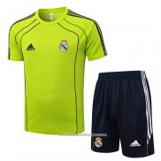 Tuta da Track Real Madrid 25/26 Manica Corta Verde - Pantaloncini