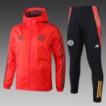 Chandal de Giacca a Vento Bayern Monaco Rosso 24-25