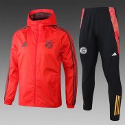 Chandal de Giacca a Vento Bayern Monaco Rosso 24-25