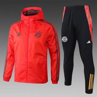 Chandal de Giacca a Vento Bayern Monaco Rosso 24-25