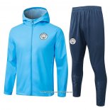 Chandal de Giacca a Vento Olympique Marsiglia 25/26 Blu