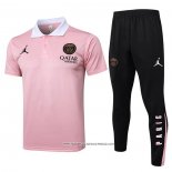 Conjunto Polo Paris Saint-Germain Jordan Rosa 24-25
