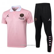Conjunto Polo Paris Saint-Germain Jordan Rosa 24-25
