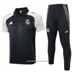 Conjunto Polo Real Madrid Grigio 24-25