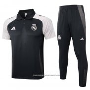 Conjunto Polo Real Madrid Grigio 24-25