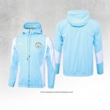 Giacca a Vento Manchester City Blu 24-25