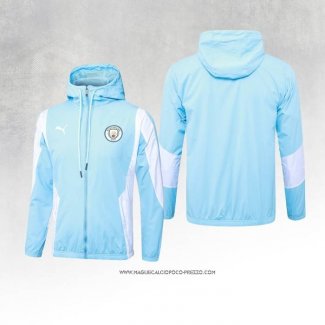 Giacca a Vento Manchester City Blu 24-25