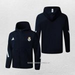 Giacca con Cappuccio Real Madrid 25/26 Nero