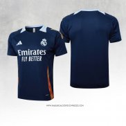 Maglia Allenamento Real Madrid 2024 Blu -2025