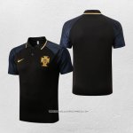 Maglia Polo Portogallo 22/23 Nero