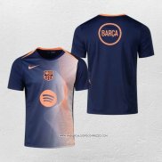 Maglia Prematch Barcellona 25/26 Blu Arancione