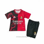 Maglia Real Madrid Dragon 25/26 Bambino Rosso
