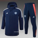 Manchester United Blu Chandal de Invierno del 24-25