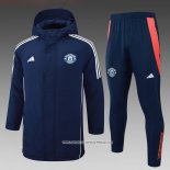 Manchester United Blu Chandal de Invierno del 24-25