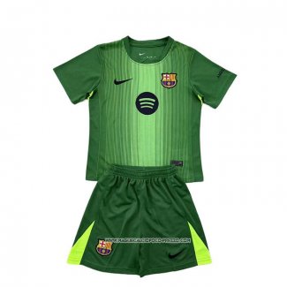 Prima Maglia Barcellona Portiere 25/26 Bambino