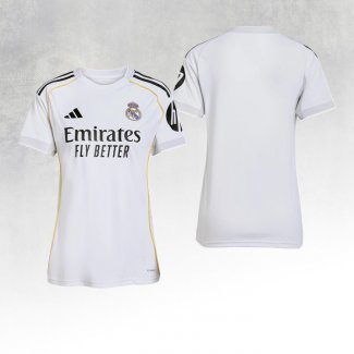 Prima Maglia Real Madrid 25/26 Donna