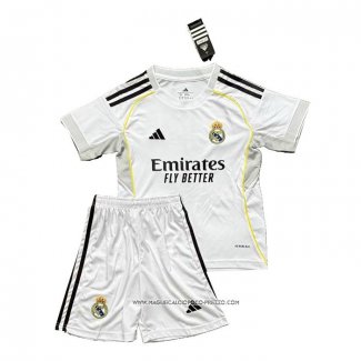 Prima Maglia Real Madrid Bambino 25-26