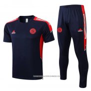 Tuta da Track Bayern Monaco 22-23 Manica Corta Blu